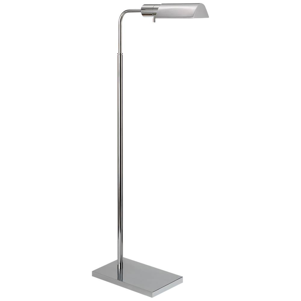 Visual Comfort Signature Collection Studio Adjustable Floor Lamp in Polished Nickel