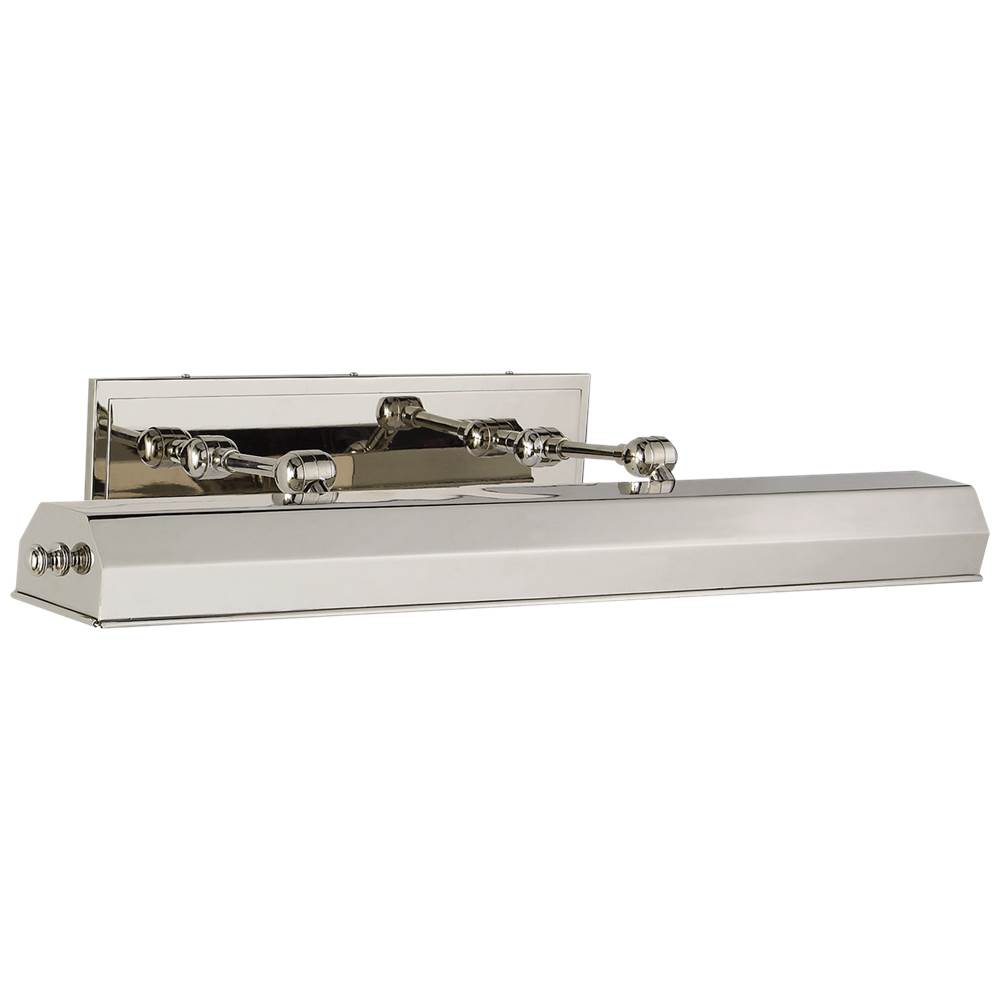 Visual Comfort Signature Collection Dorchester 30'' Picture Light in Polished Nickel