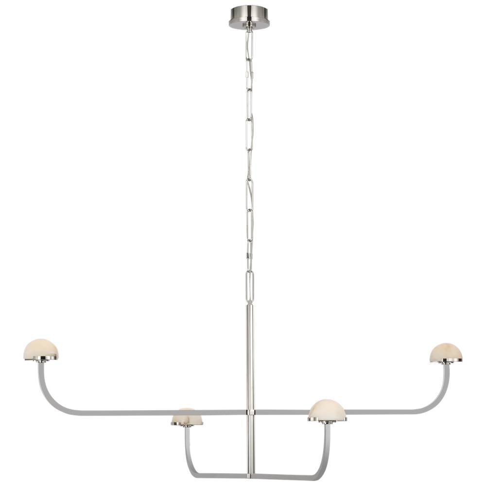 Visual Comfort Signature Collection Pedra Two Tier Shallow Chandelier