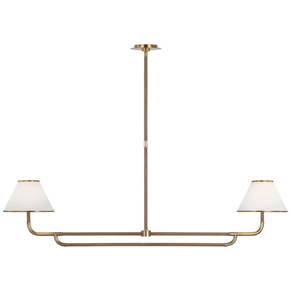 Visual Comfort Signature Collection Rigby Large Linear Chandelier