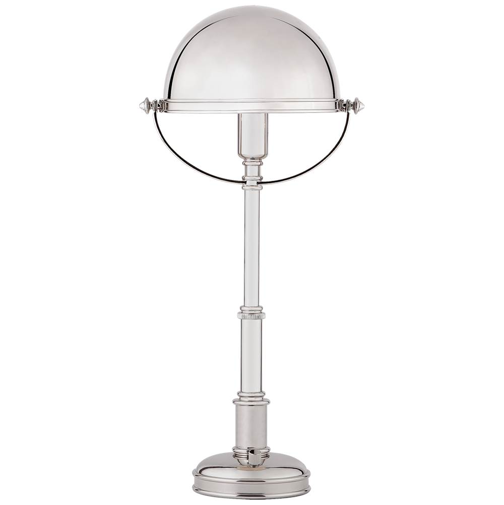Visual Comfort Signature Collection Carthage Mini Lamp in Polished Nickel