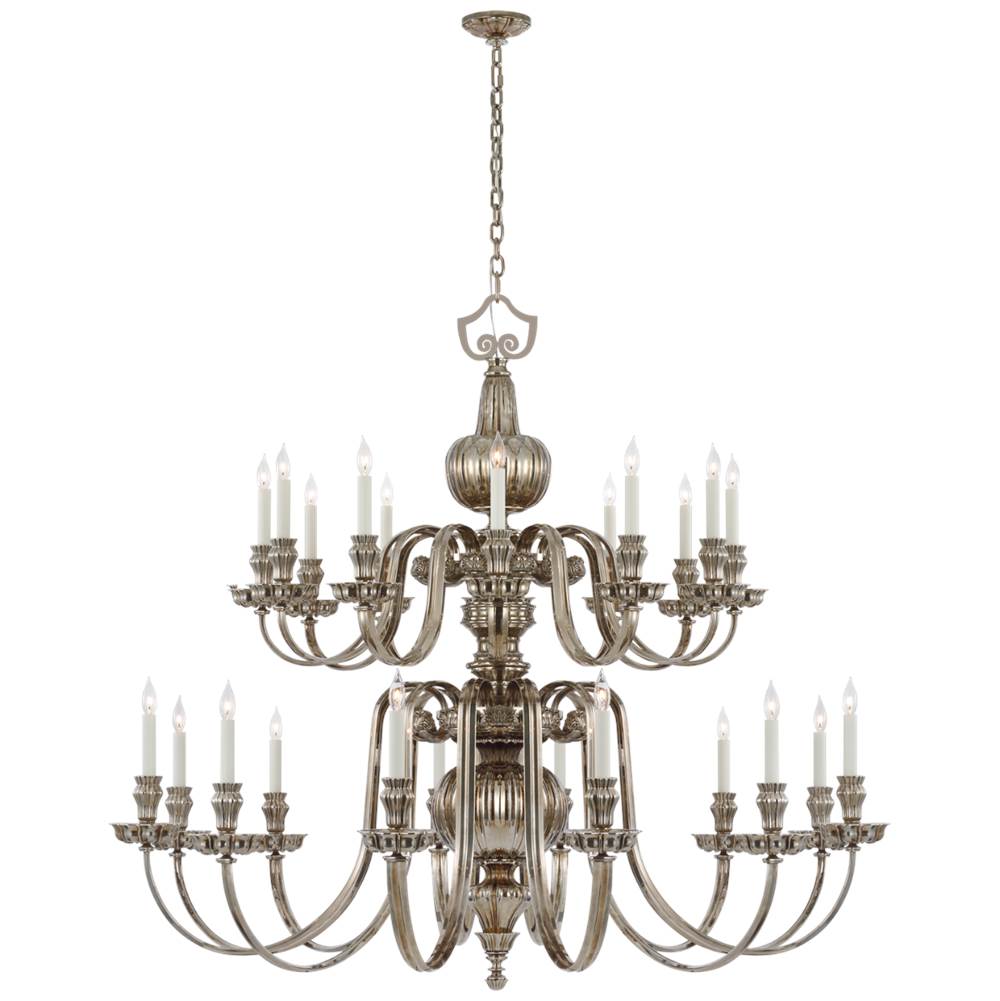 Visual Comfort Signature Collection Falaise Grande Two Tier Chandelier