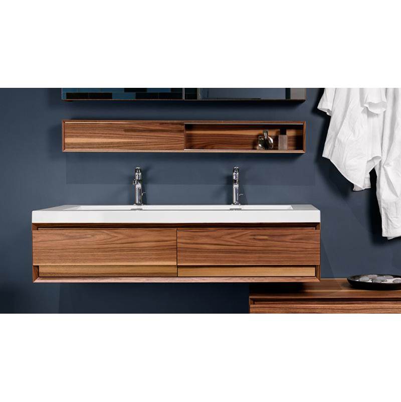 WETSTYLE Furniture ''M'' - Vanity Wall-Mount 72 X 10 - Mozambique
