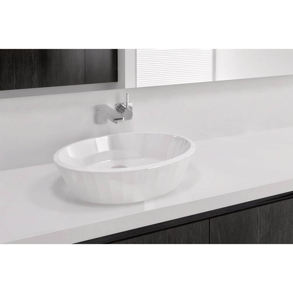 WETSTYLE Lav - Couture - 21 X 15 X 4 - Above Mount Vessel - White Dual