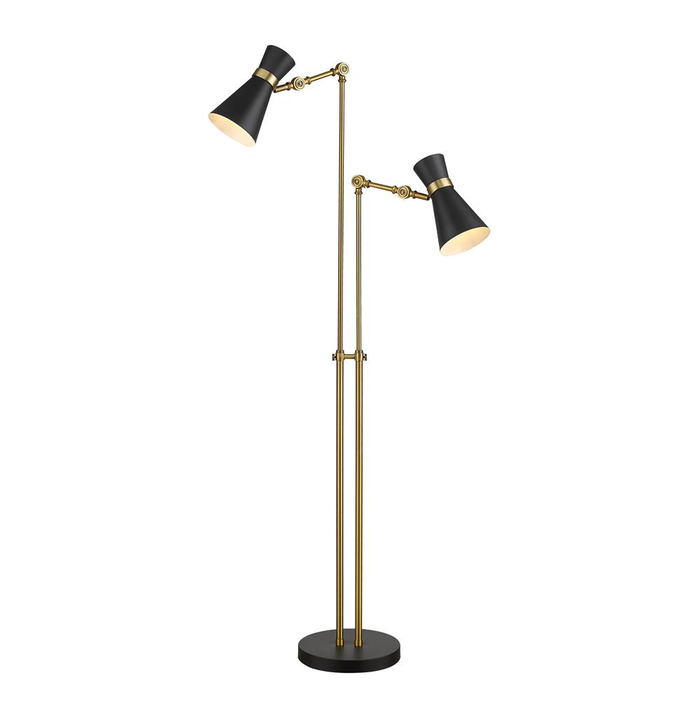 Z-Lite 2 Light Floor Lamp